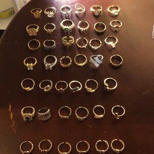 Pack Of 6 Rings